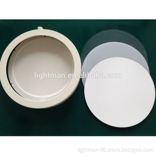 Milky White AL Frame CE,ROHS 3 Years' Warranty Surface Mounted Round LED Panel Light